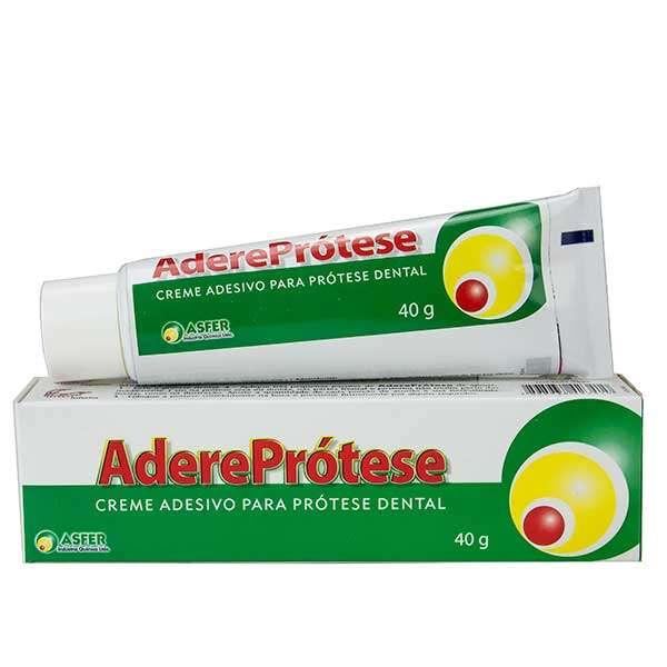 Adere Protese – Adesivo para Fixação de dentadura – Bisnaga 40g