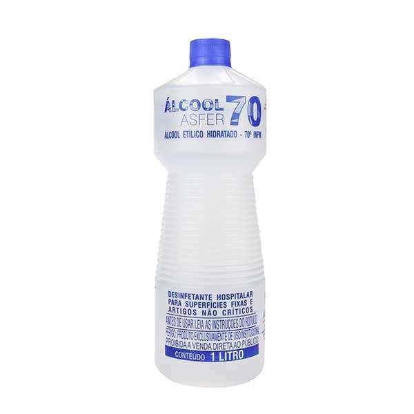 Álcool 70 Frasco 1L