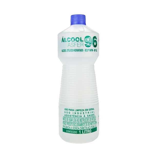 Álcool 96 Frasco 1L